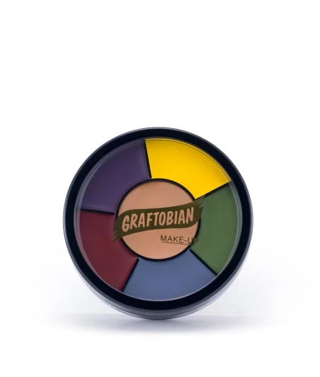 Graftobian Rubber Mask Grease Makeup Wheel