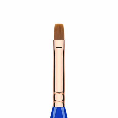 Bdellium Golden Triangle Square Lip Brush 546 (close up). Sold by Norcostco.