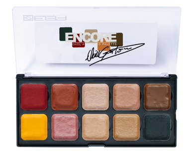 EBA Encore Palette Flesh (open lid). Sold by Norcostco.
