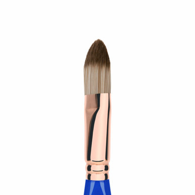 Bdellium Tools Golden Triangle Foundation Brush 948 (close up). Sold by Norcostco.