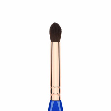 Bdellium Tools Golden Triangle Crease Brush 781 (close up). Sold by Norcostco.