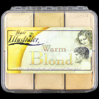 PPI Skin Illustrator Hair Warm Blonde Palette