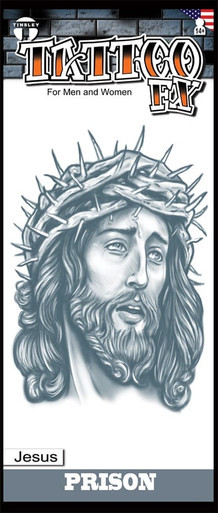 Tinsley Transfers Prison Tattoo - Jesus