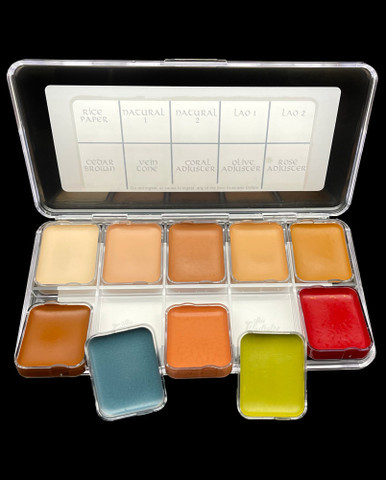 Skin Illustrator Replaceable Cell Flesh Tone Palette