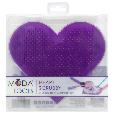 Moda Tools Heart Scrubby Cleaning Pad (in packaging). Sold by Norcostco.