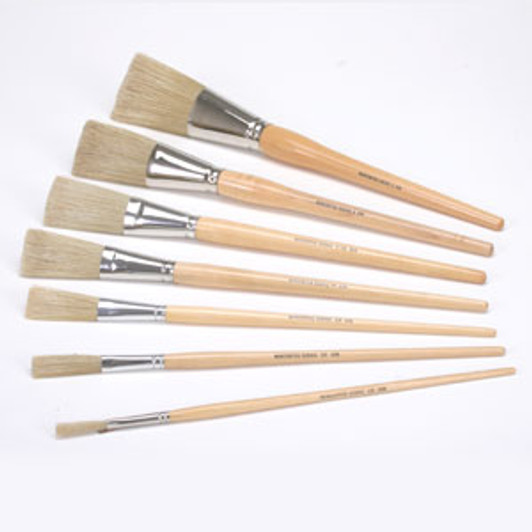 Natural Scenic Lining (Fitch) Brushes - 7 Piece Set