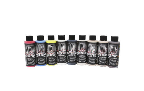 Monster Makers Mask Paint - 9 Color Kit 4oz