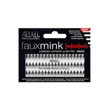 Ardell Faux Mink Individual Lashes in Medium (in packaging). Sold by Norcostco.
