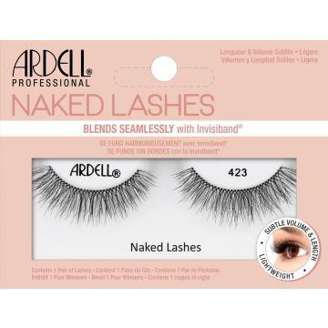 Ardell Naked Lashes 423 (in packaging). Sold by Norcostco.