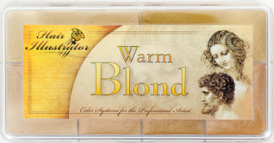 Premiere Products Skin Illustrator Warm Blonde Hair Palette. Sold by Norcostco.