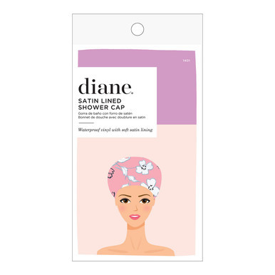 Diane Satin Lined Shower Cap