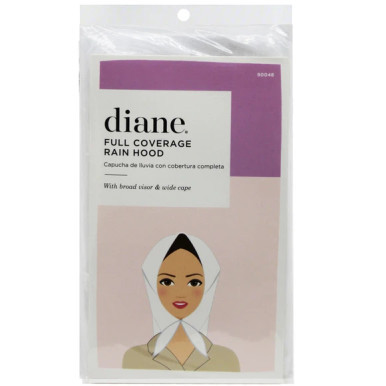 Diane Full Coverage Rain Hood White