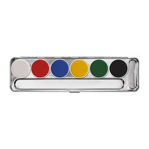 Kryolan Aquacolor Palette - 6 Color