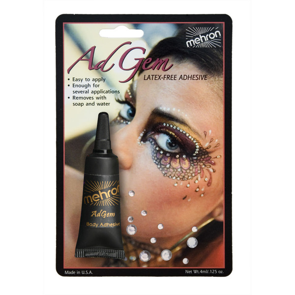 Mehron Ad Gem with Rhinestones