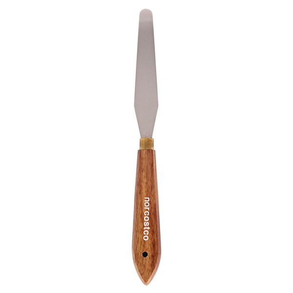 Norcostco Tapered Wood Handle Spatula