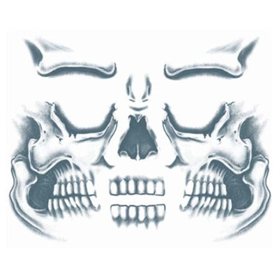 Face Tattoo Skull Face