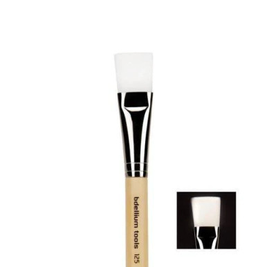 Bdellium Tools FX Square Glue Brush 125 (close up). Sold by Norcostco.