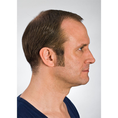 Kryolan Sideburns Short (Style 09221) in Blonde. Sold by Norcostco.