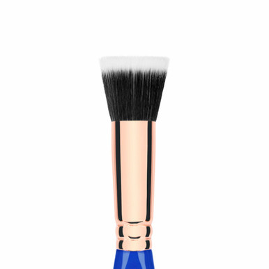 Bdellium Tools Golden Triangle Duo Fibre Foundation Brush 953 (close up). Sold by Norcostco.