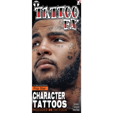 Tinsley Transfers Tattoo - Pop Star