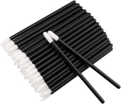 Short Handle Lip Gloss Applicators 50pc