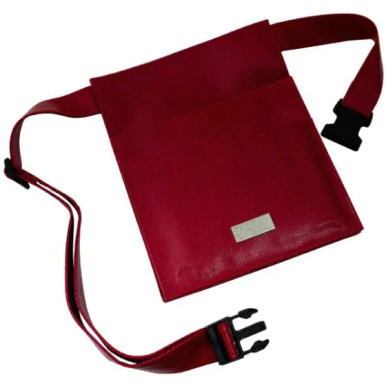 Royal & Langnickel 17 Compartment Brush Belt in Red. Sold by Norcostco.