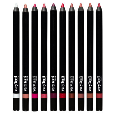 Very Terri Stay Put Lip Liner (full collection of assorted shades). Sold by Norcostco.