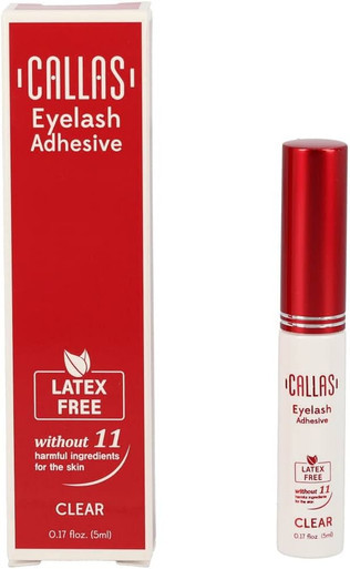 Callas Eyelash Adhesive in Clear. Sold by Norcostco.