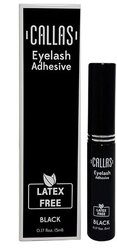 Callas Eyelash Adhesive in Black. Sold by Norcostco.