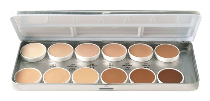 Ben Nye Matte HD Foundation Palette - 12 Classic Shades