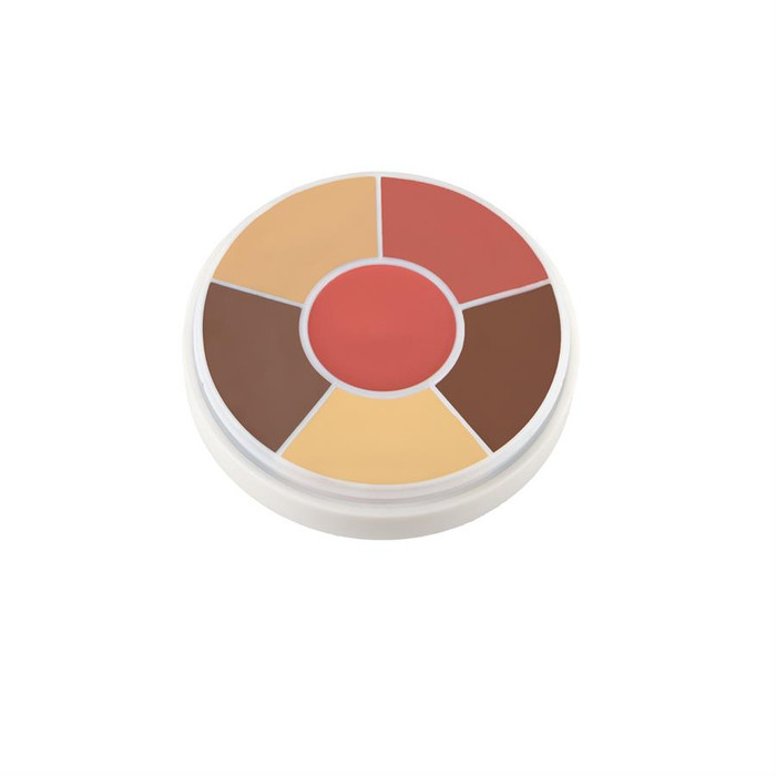 Ben Nye Creme Contour & Blush Wheel - Olive
