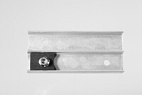 End Stop in place on curtain track