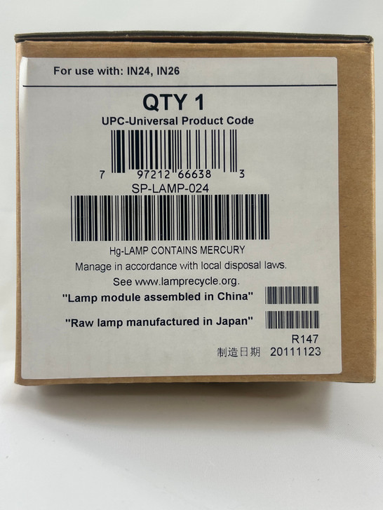 SP - LAMP - 024 - PROJECTOR LAMP -200W / 1700 LUMENS