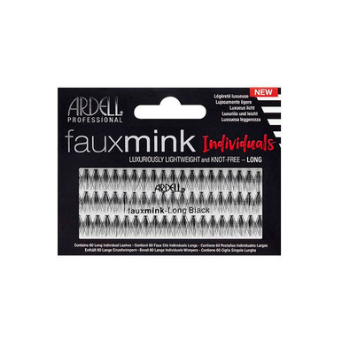 Ardell Faux Mink Individual Lashes in Long (in packaging). Sold by Norcostco.