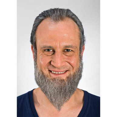Kryolan Full Beard Long & Pointed Hair (Style 09237)