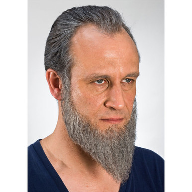 Kryolan Full Beard (Style 09237) in Salt n Pepper. Sold by Norcostco.