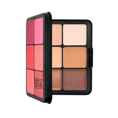 Make Up For Ever HD Skin Essentials Palette (open lid). Sold by Norcostco.