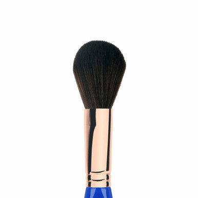 Bdellium Tools Golden Triangle Large Powder Brush 980 (close up). Sold by Norcostco.