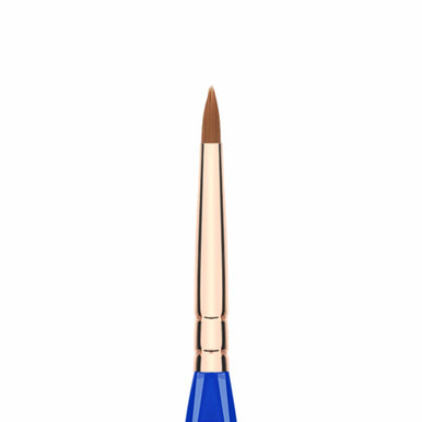 Bdellium Golden Triangle Eye Liner Brush 710 (close up). Sold by Norcostco.
