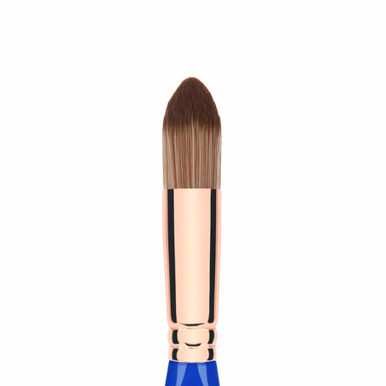 Bdellium Tools Golden Triangle Pointed Foundation Brush 949 (close up). Sold by Norcostco.