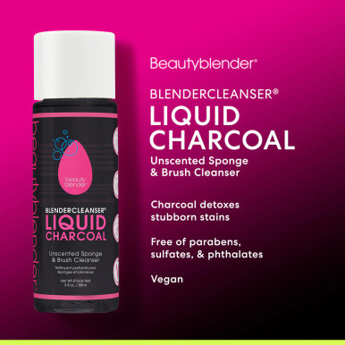 Beautyblender® Blendercleanser® Liquid Charcoal 3oz
