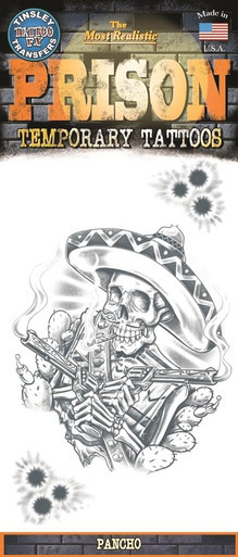 Tinsley Transfers Prison Tattoo - Pancho