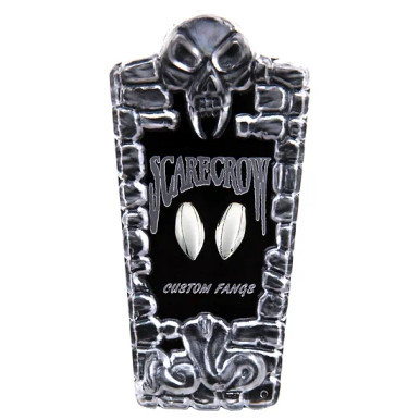 Scarecrow Glam Vampire Fangs Chrome