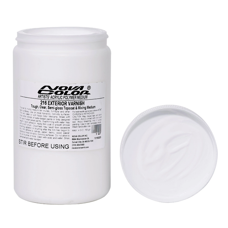 Novacolor #216 Exterior Acrylic Varnish - 1gal