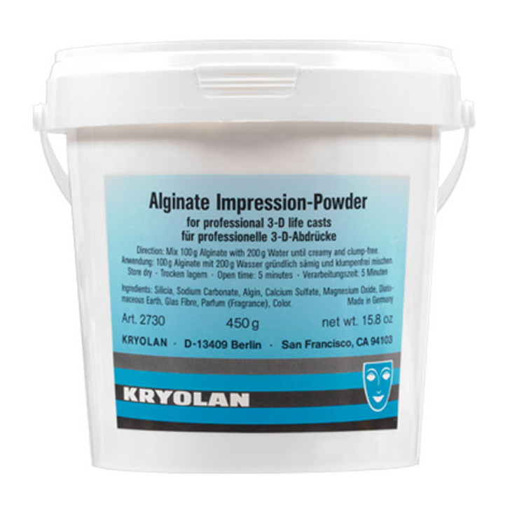 Kryolan Alginate Impression Powder