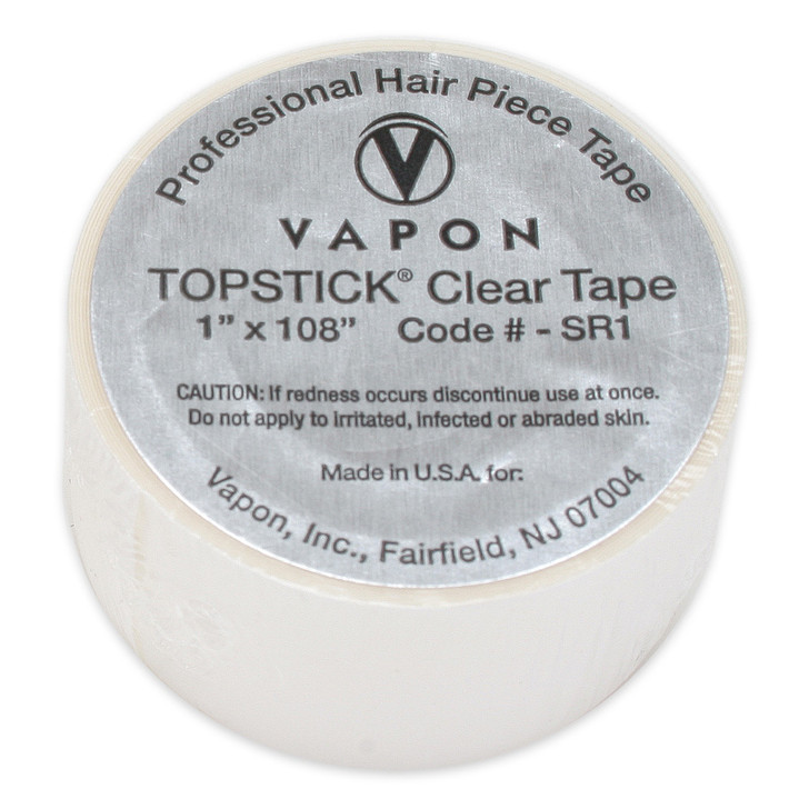 topstick clear hairpiece tape (1 roll)