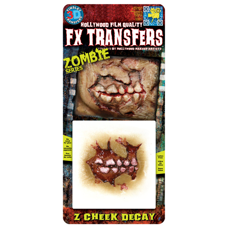 3D FX Transfer Zombie Cheek Decay