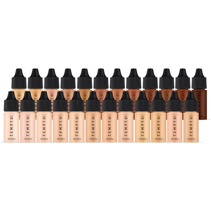 TEMPTU Perfect Canvas Hydra Lock Airbrush Foundation - Complete 24 pack