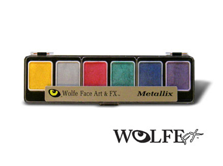 Wolfe Appetizer 6 Metallix Colors Palette