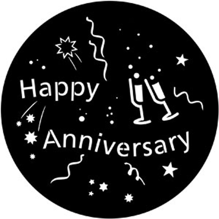 Happy Anniversary - Rosco Gobo #71061